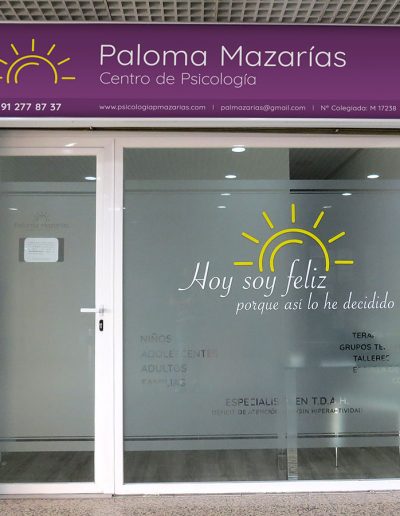 Centro de Psicología Paloma Mazarías - Entrada